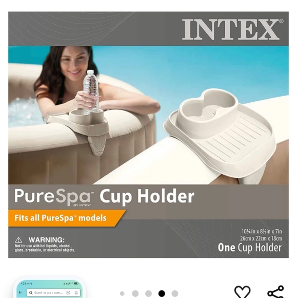 Intex Other - Hot tub 2 Box holder attachment . I have 2 new, individually boxed never opened
